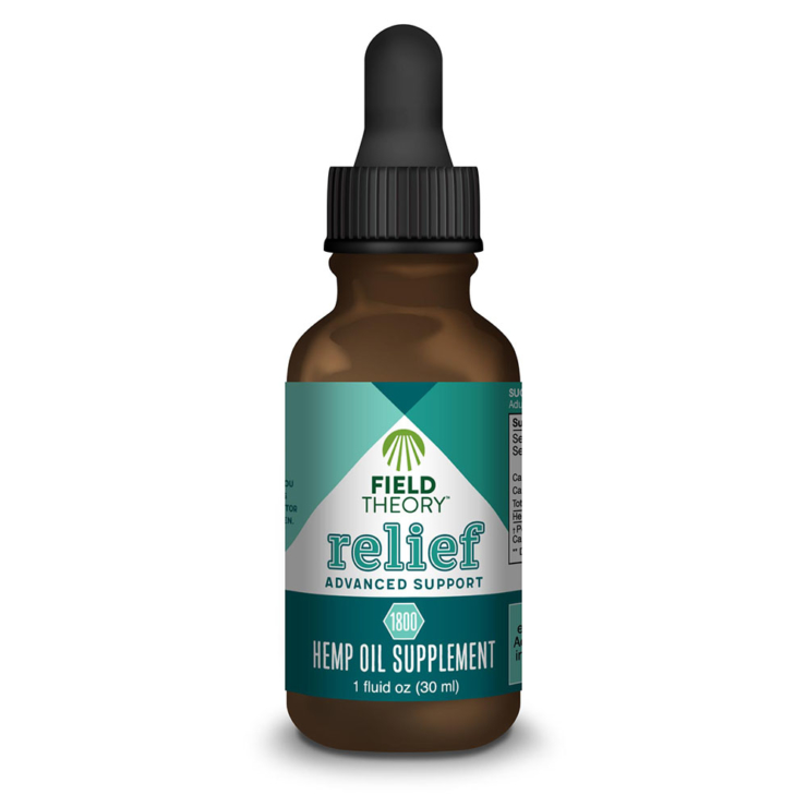 Field Theory Relief CBD Oil - hemp oil supplement