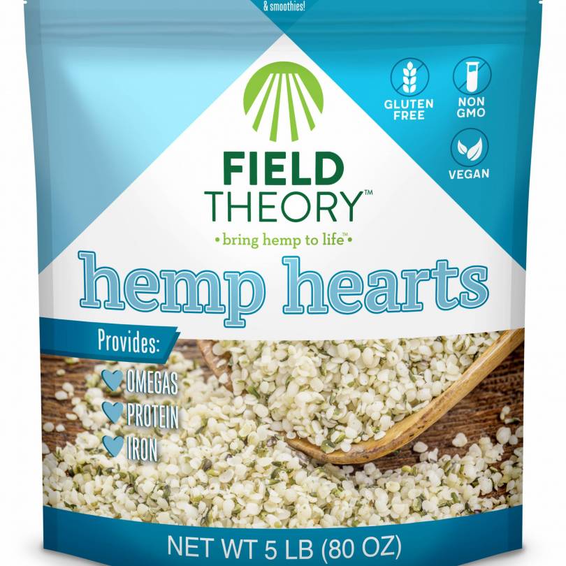 Field Theory™ Hemp Hearts 8oz Hulled Hemp Seeds Salad Toppings